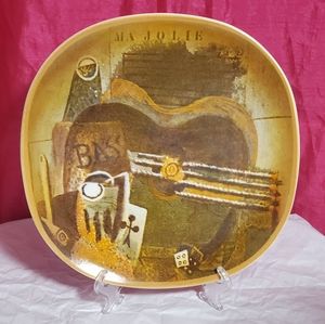 Vintage 1973 Pablo Picasso collector plate Ma Jolie
